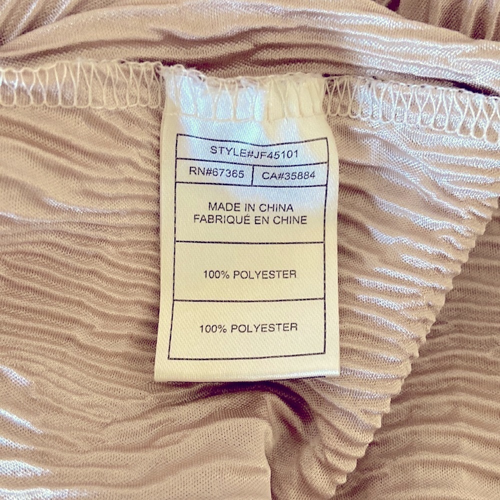 Jack by BB Dakota gold metallic tank top sleeveless blouse size S - Picture 5 of 7